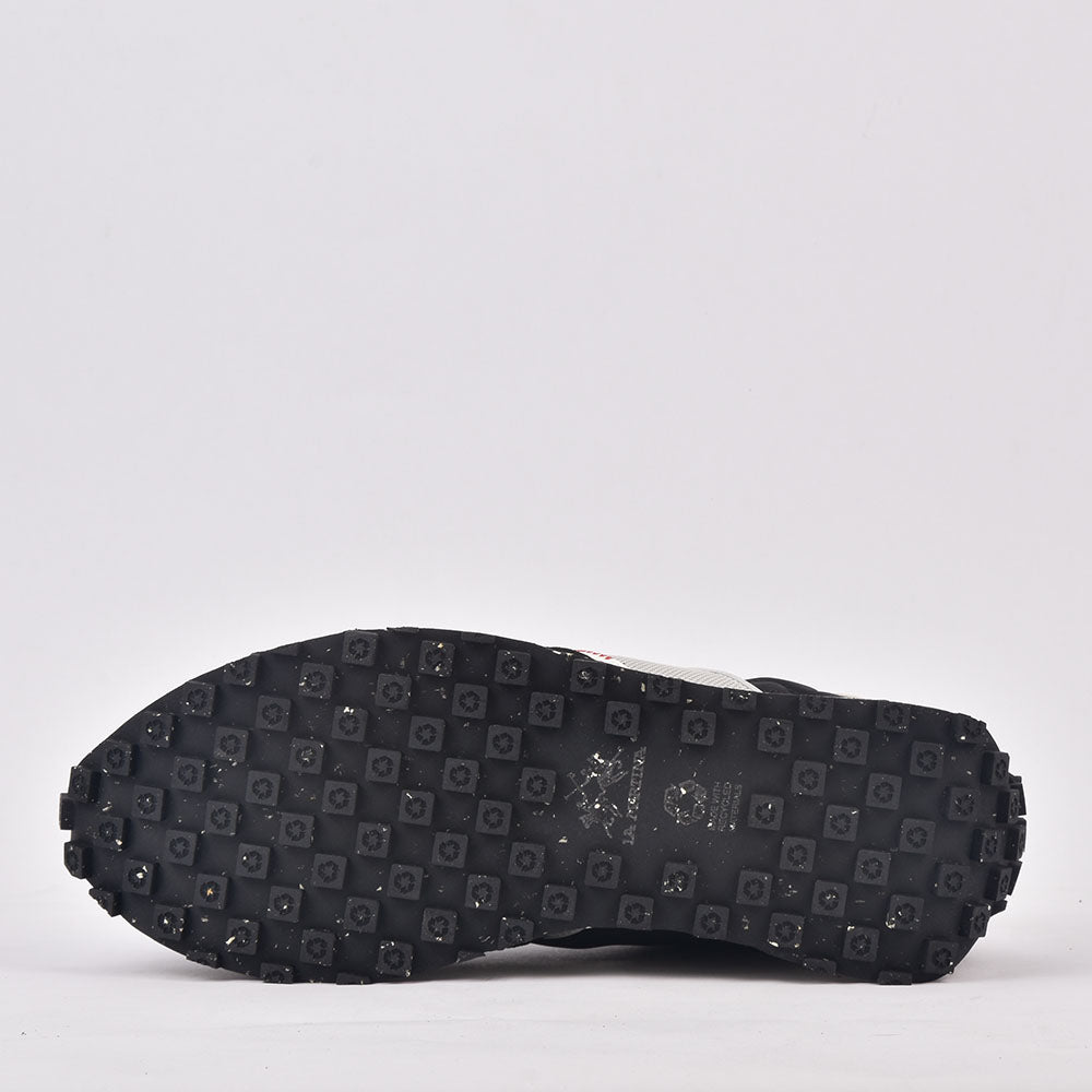 LA MARTINA SCARPA UOMO SUEDE ECO TEX NYLON ECO NERO