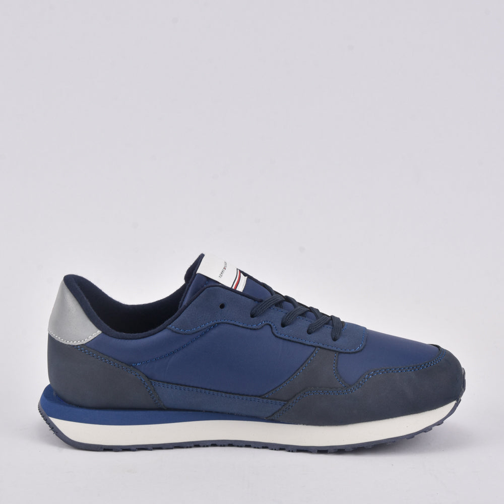 TOMMY HILFIGER FLAG LOW CUT LACE-UP BLUE