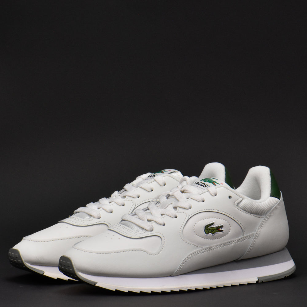 LACOSTE LINETRACK WTH/GRN