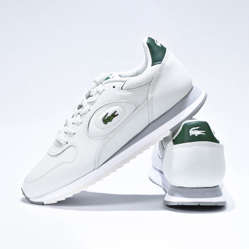 LACOSTE LINETRACK WTH/GRN