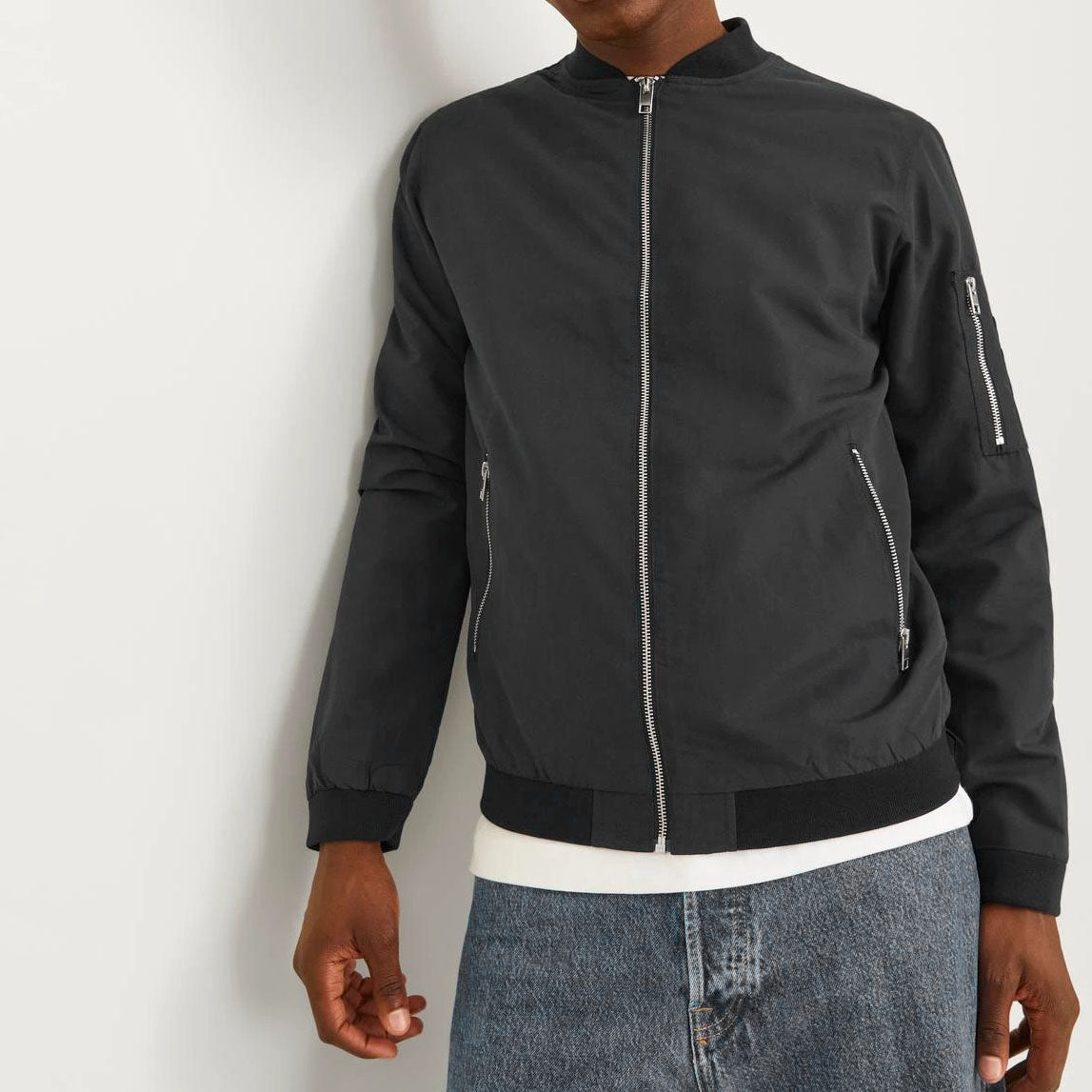 JACK & JONES BOMBER BLACK