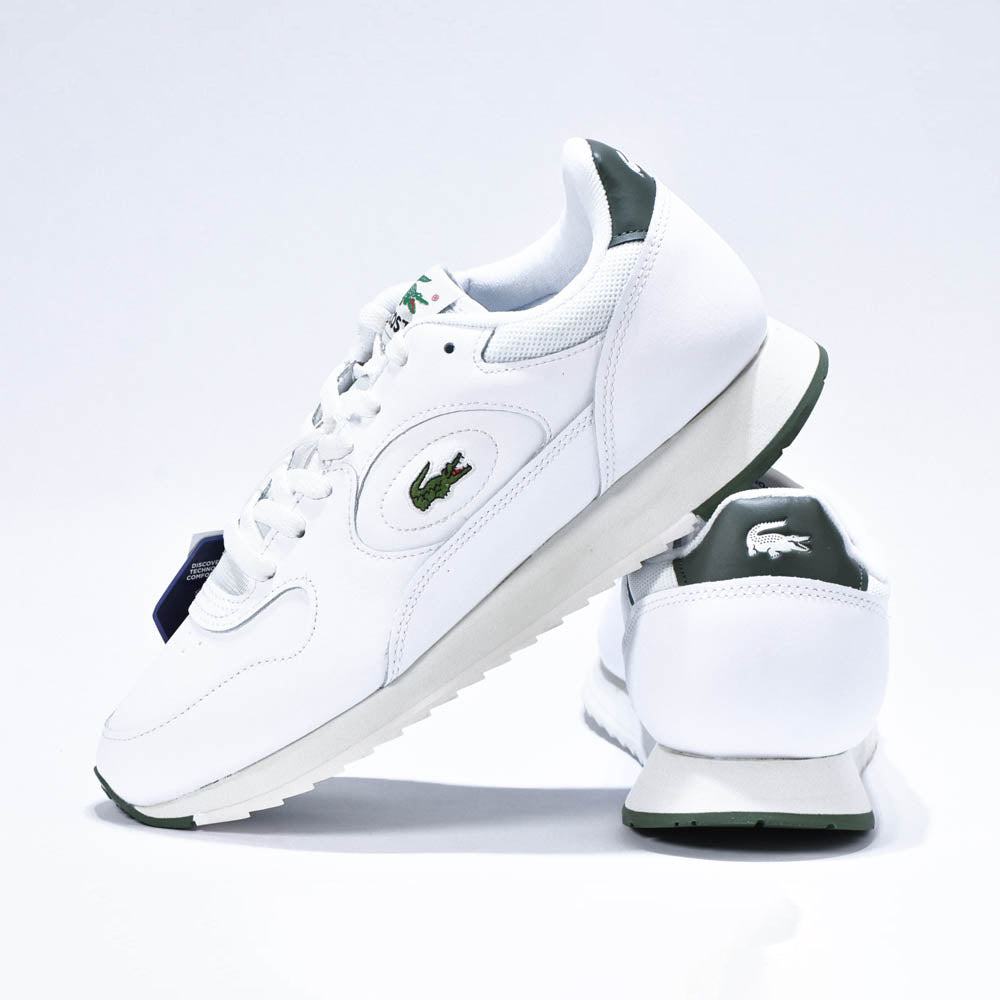 LACOSTE LINETRACK WTH/BLK