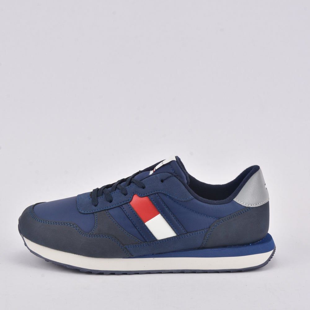 TOMMY HILFIGER FLAG LOW CUT LACE-UP BLUE