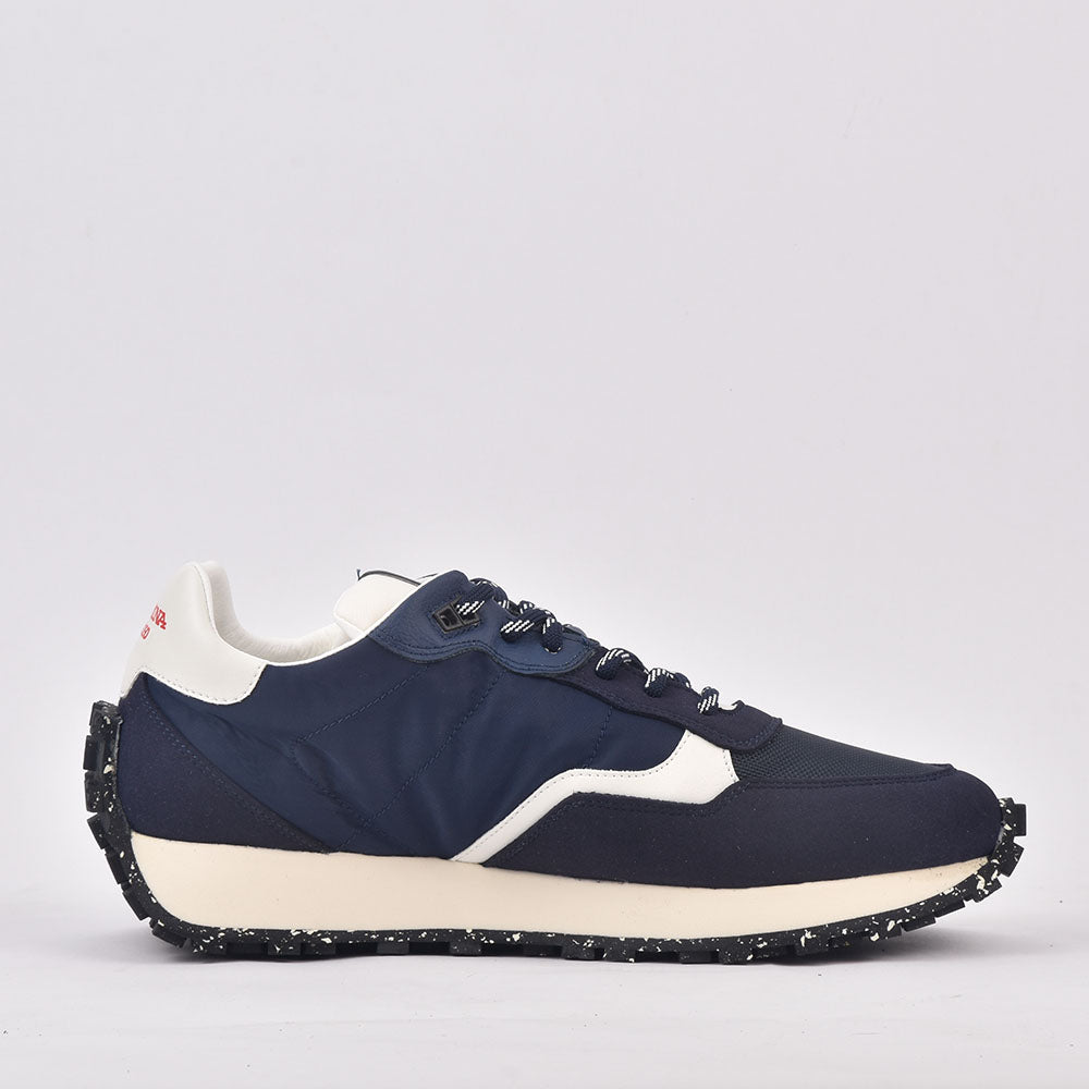 LA MARTINA SCARPA UOMO SUEDE ECO TEX NYLON ECO BLU